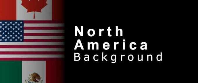 North America Background Map Mod Image