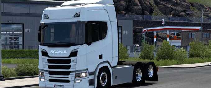 Trucks JS 1 Year Gift Rear Bumper Eurotruck Simulator mod