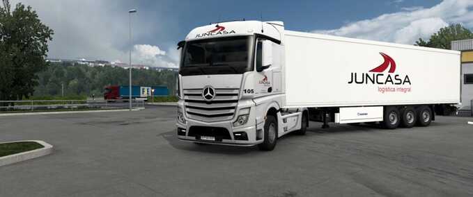 Trucks Combo Skin Juncasa Logística Eurotruck Simulator mod