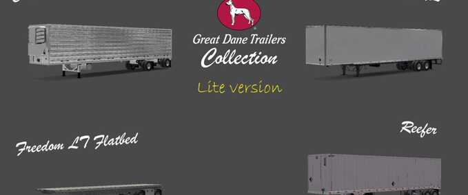 Trailer GREAT DANE TRAILERS COLLECTION American Truck Simulator mod