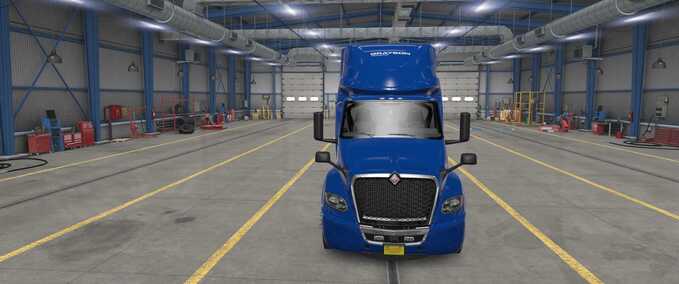 Skins International Grayson skin Cabin HI Rise American Truck Simulator mod