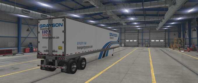 Skins Grayson Trailer Skin 53 American Truck Simulator mod