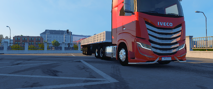 Trucks Iveco S-Way Qualificado  Eurotruck Simulator mod