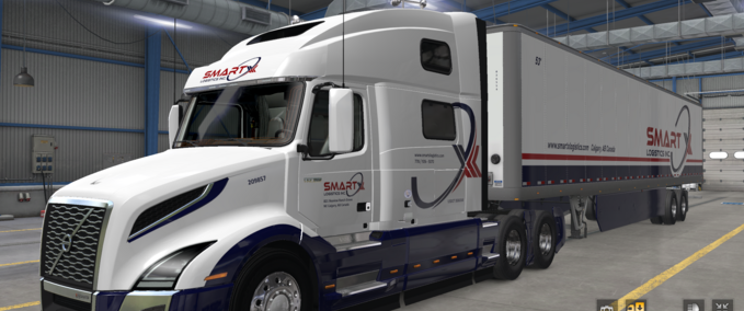 Skins smartXlogistics American Truck Simulator mod