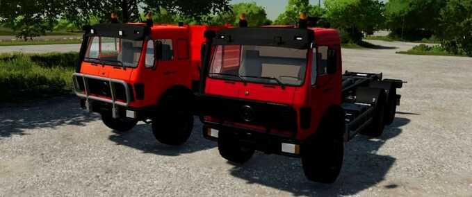 LKWs MB Agrar Trucks (SimpleIC) Landwirtschafts Simulator mod