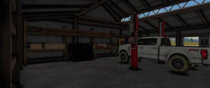 Platzierbare Objekte Basic Garage Shop Landwirtschafts Simulator mod