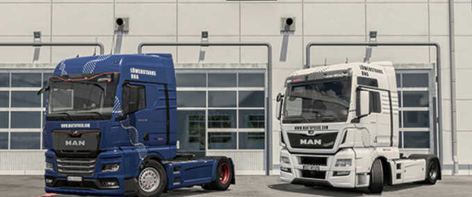 Trucks MAN Topused Löwenstark DNA Skin Pack Eurotruck Simulator mod
