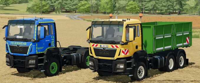 PKWs MAN TGS 18.500 Sattelzugmaschinen und Kipper Landwirtschafts Simulator mod