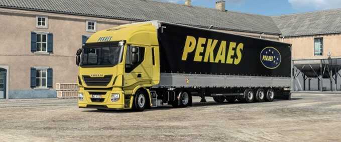 Trucks PEKAES Combo Skin Pack Eurotruck Simulator mod