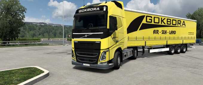 Trucks Combo Skin Gokbora Eurotruck Simulator mod