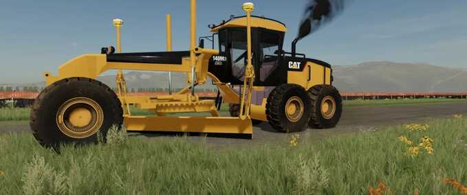 Bagger & Radlader Caterpilla 140M3 AWD Landwirtschafts Simulator mod