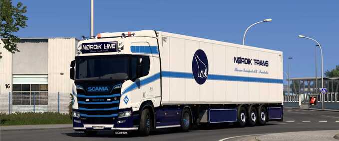 Trucks Nordik Line/Nordik Trans Skin Pack Eurotruck Simulator mod