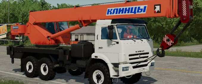 Kamaz-Kran Klincy 6x6 Mod Image