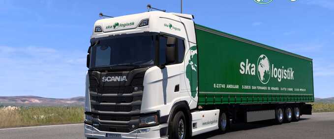 Trucks Ska Logistik Skin Pack Eurotruck Simulator mod