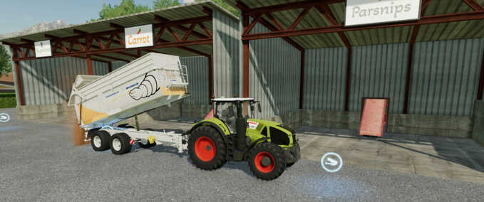 Gebäude Tierfutter- und Erntelagerung Landwirtschafts Simulator mod