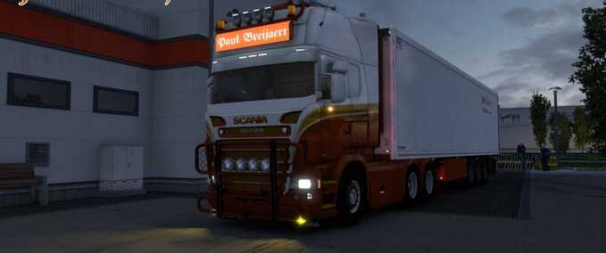 Trucks Paul Breijaert Int. Transport Skin Pack Eurotruck Simulator mod