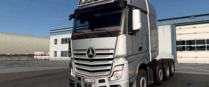 Trucks Mercedes-Benz Actros 4163 SLT 8×4 2013 Eurotruck Simulator mod