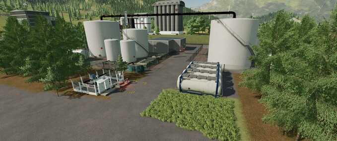 Fabriken Ölraffinerie Landwirtschafts Simulator mod
