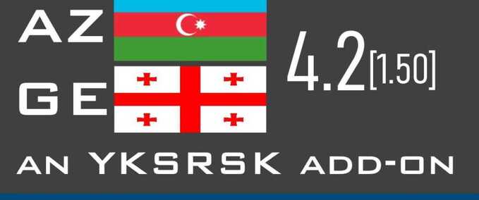Maps Aserbaidschan - Georgia Addon [1.40] Eurotruck Simulator mod