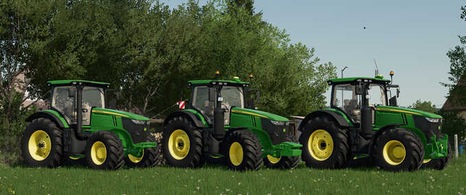 Tractors John Deere 7R Series 2014 Farming Simulator mod