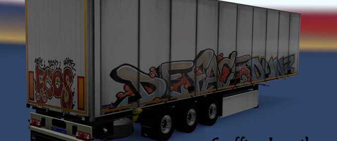 GRAFFITED TRAILERS PACK Mod Image