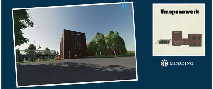 Factories Substation pack Farming Simulator mod