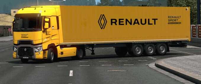 Trucks RENAULT SPORT FORMULA ONE TEAM Eurotruck Simulator mod