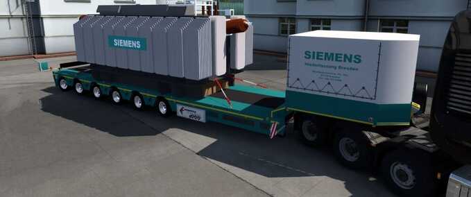 SIEMENS TRANSFORMATOR TRAILER (95TN)  Mod Image