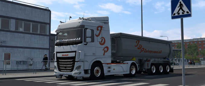 Trucks JDP Entreprenad AB Skin Pack Eurotruck Simulator mod