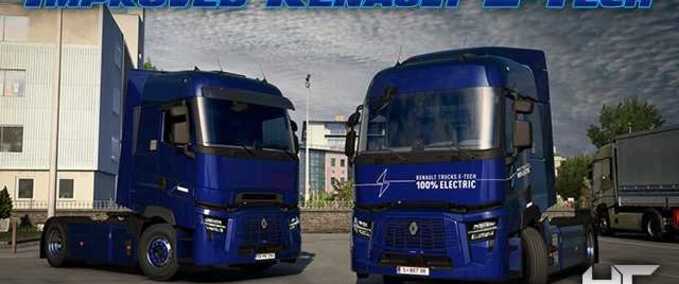 Trucks Improved Renault E-Tech  Eurotruck Simulator mod