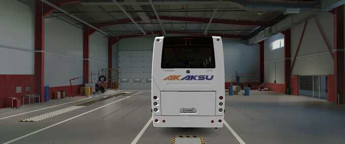 Trucks Temsa Safir II VIP AK AKSU SKIN Eurotruck Simulator mod
