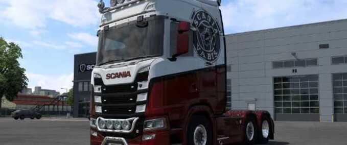 Trucks Scania Vabis Metallic Eurotruck Simulator mod