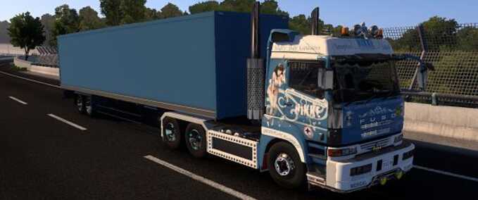 Trucks Fuso Super Great Super Cab Nikke: Goddess of Victory (Mary) Skin Eurotruck Simulator mod