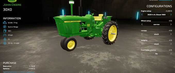 John Deere 30X0 Mod Image