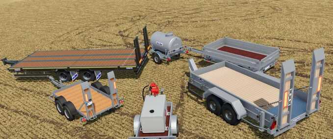 Anhänger ECIM-Anhänger Pack Landwirtschafts Simulator mod