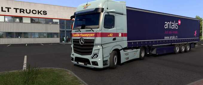 Trucks Camion Transport Combo Skin  Eurotruck Simulator mod