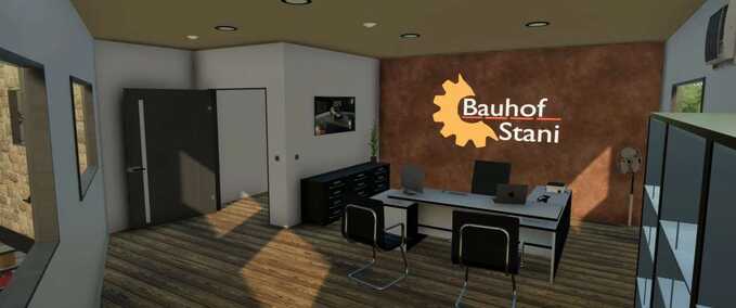 Gebäude Bauhof Stani Büro Landwirtschafts Simulator mod