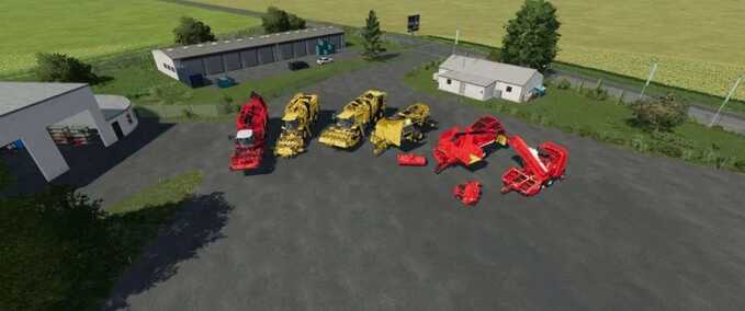 Selbstfahrer Pack Multifruit Harvester BETA Landwirtschafts Simulator mod