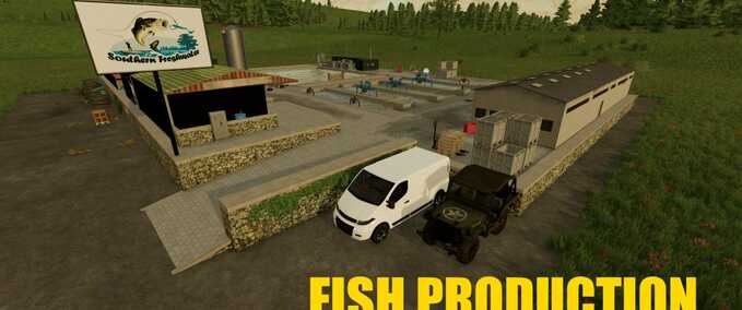 Factories Fish Production Farming Simulator mod