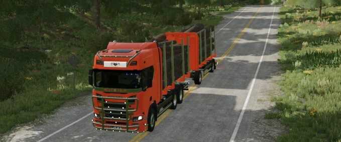 Scania R Holztransporter von Ap0lLo Mod Image