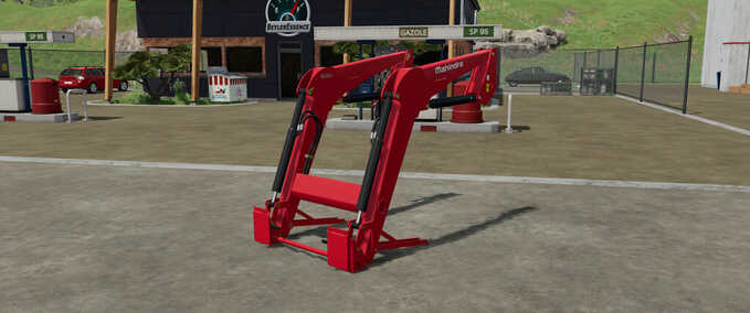 Frontlader Mahindra 9125CL Landwirtschafts Simulator mod