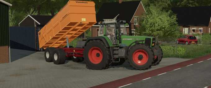 Auflieger Veenhuis JVZK 22000 Landwirtschafts Simulator mod