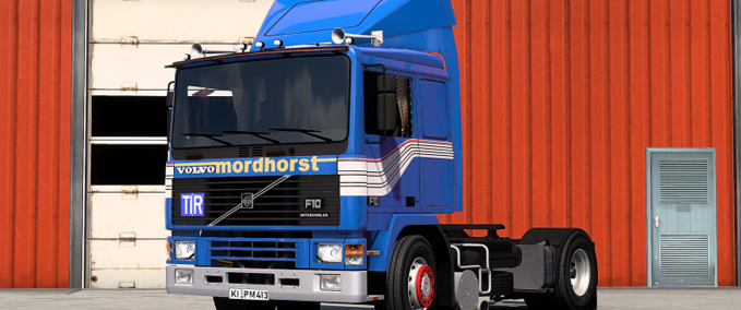 Mods Volvo F10 - F16 Mordhorst Skin Eurotruck Simulator mod