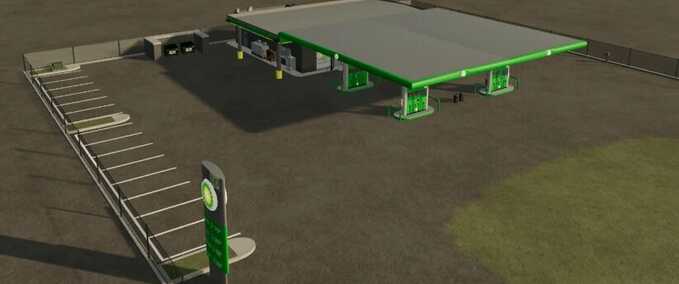 Gebäude BP-Tankstelle Landwirtschafts Simulator mod