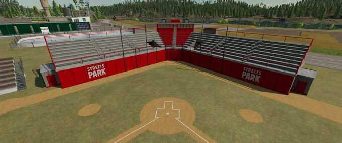 Gebäude Baseball-Gelände Landwirtschafts Simulator mod
