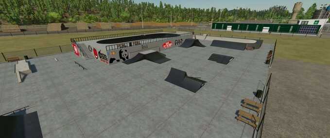 Gebäude Skatepark Landwirtschafts Simulator mod