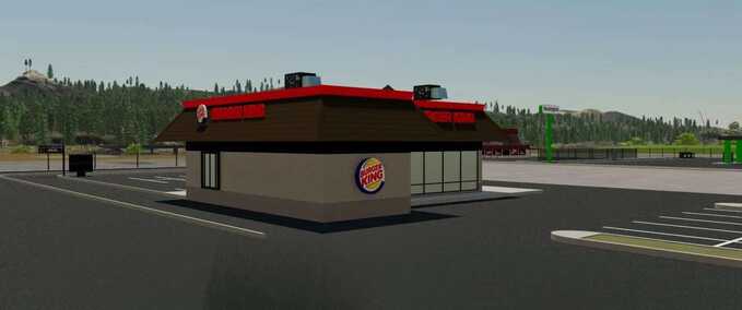 Gebäude Burger King Landwirtschafts Simulator mod