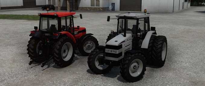 Traktoren Agco Allis 8610 / Weiß 6105 Landwirtschafts Simulator mod