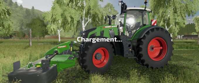 Farmer textures Custom game background (Fendt) Farming Simulator mod