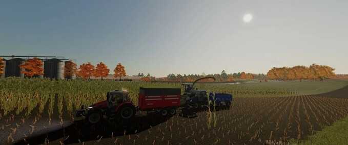 Auflieger Özkan 12 Tonnen Anhänger Landwirtschafts Simulator mod